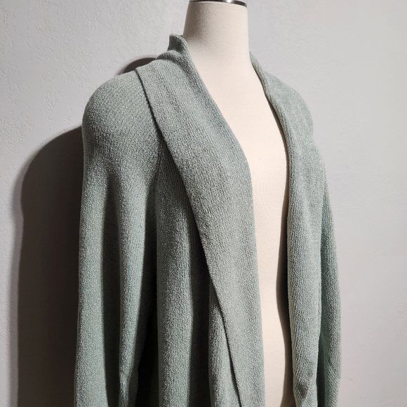 EUC BAREFOOT DREAMS COZYCHIC ULTRA LITE COCOON CARDIGAN SZ 1X - Picture 4 of 8